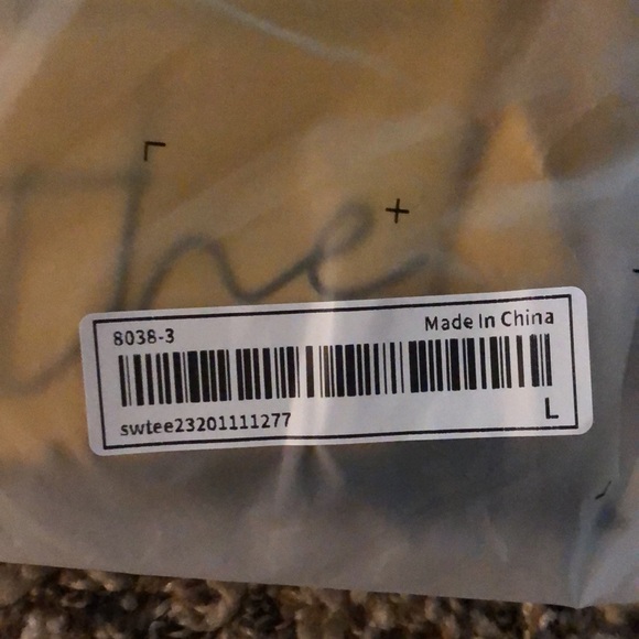 Slogan Graphic Round Neck Tee - “Be the Light” - Picture 3 of 4